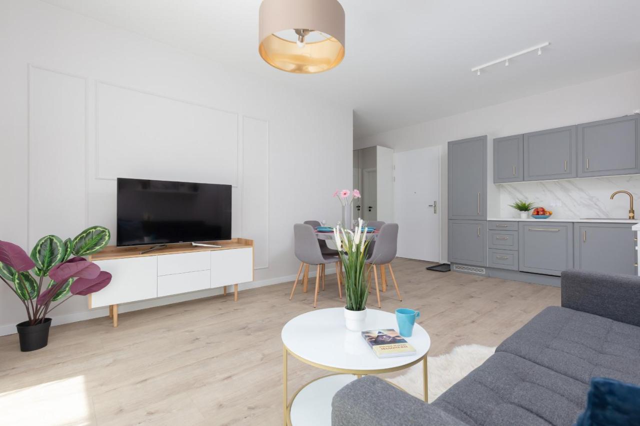 Modern Apartment With Balcony Warsaw Mokotow Aignera By Noclegi Renters المظهر الخارجي الصورة